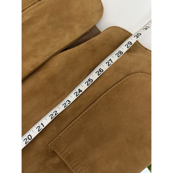 Vintage Women’s GOLDEN BEAR Leather Suede Jacket 2 Button Blazer Size 1X - Picture 9 of 9